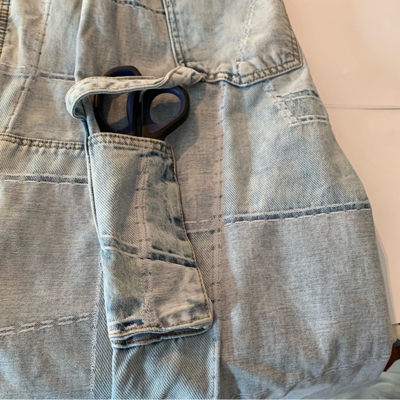 NOVA Mens Jeans Sz 38 Light Blue Wash Verdugo Carpenter Flare, 8 Pockets 1 Loop - Picture 9 of 16